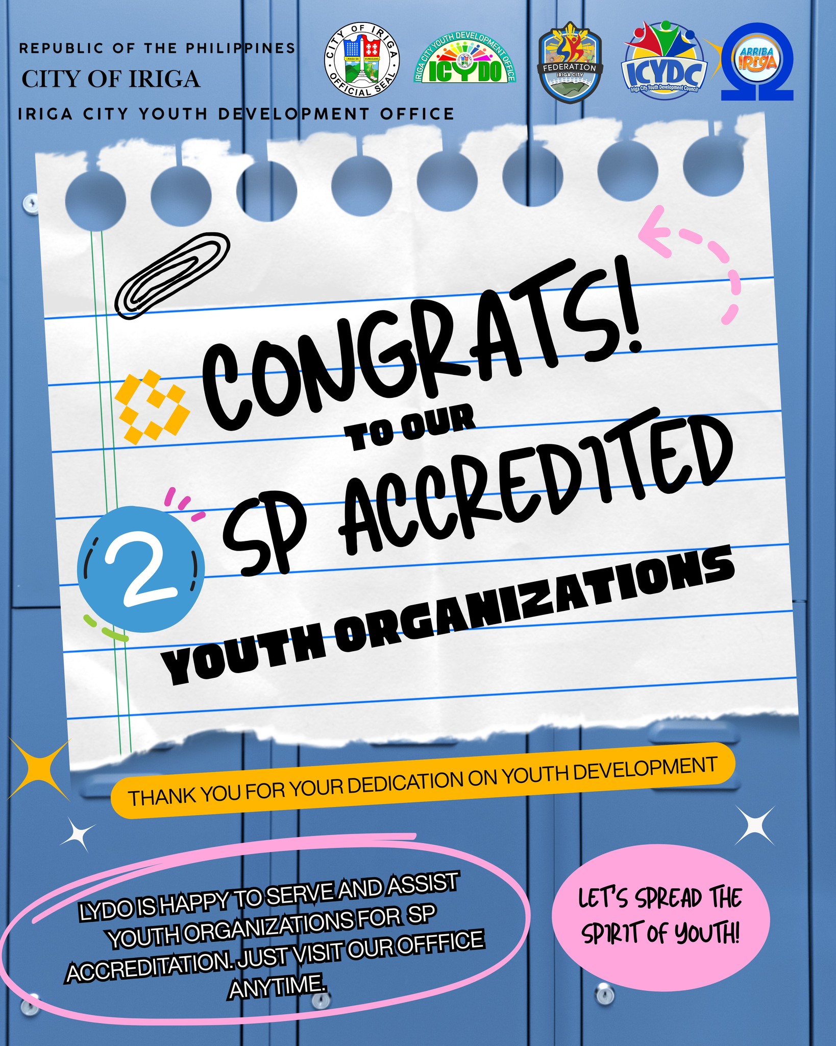 PYAP OCSWD Iriga City Chapter | Iriga City