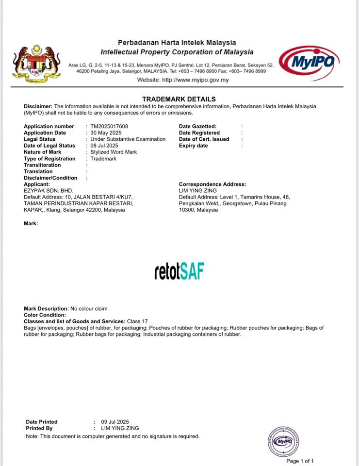 Ezypak - Introducing retotSAF™ – Your Guarantee of Retort Safety! At ...