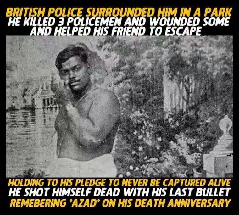 The Umpire - Remembering the great freedom fighter Chandra Shekhar Azad ...
