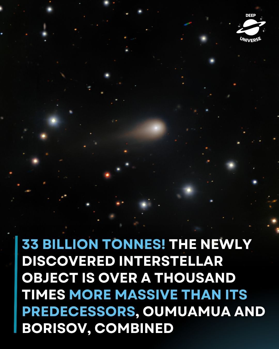 Deep - Astronomers are stunned as a newly discovered interstellar ...