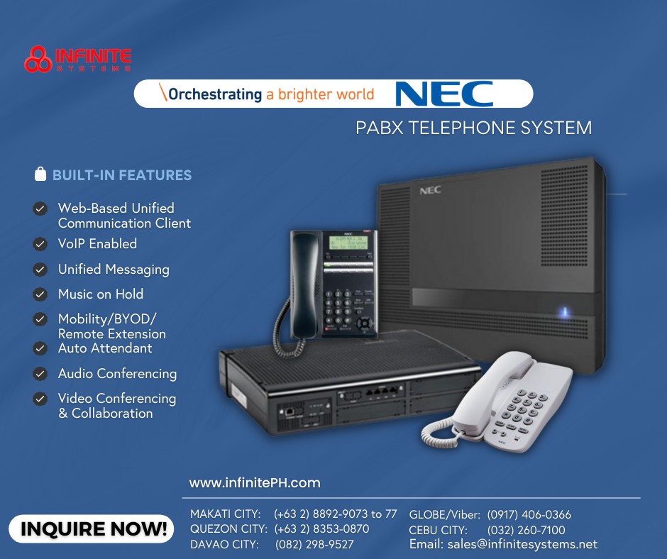 🚀 PABX systems... - Infinite Systems Technology Corp - Cebu | Facebook