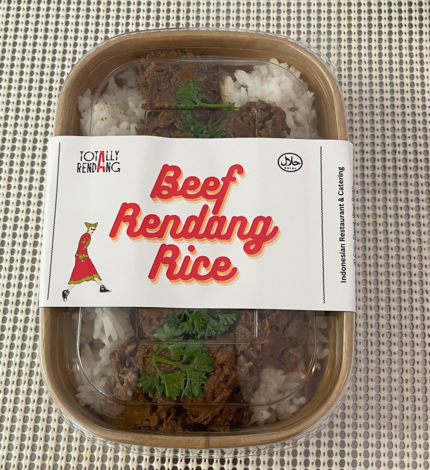 Totally - Our commercially packed Beef Rendang Rice is now available ...