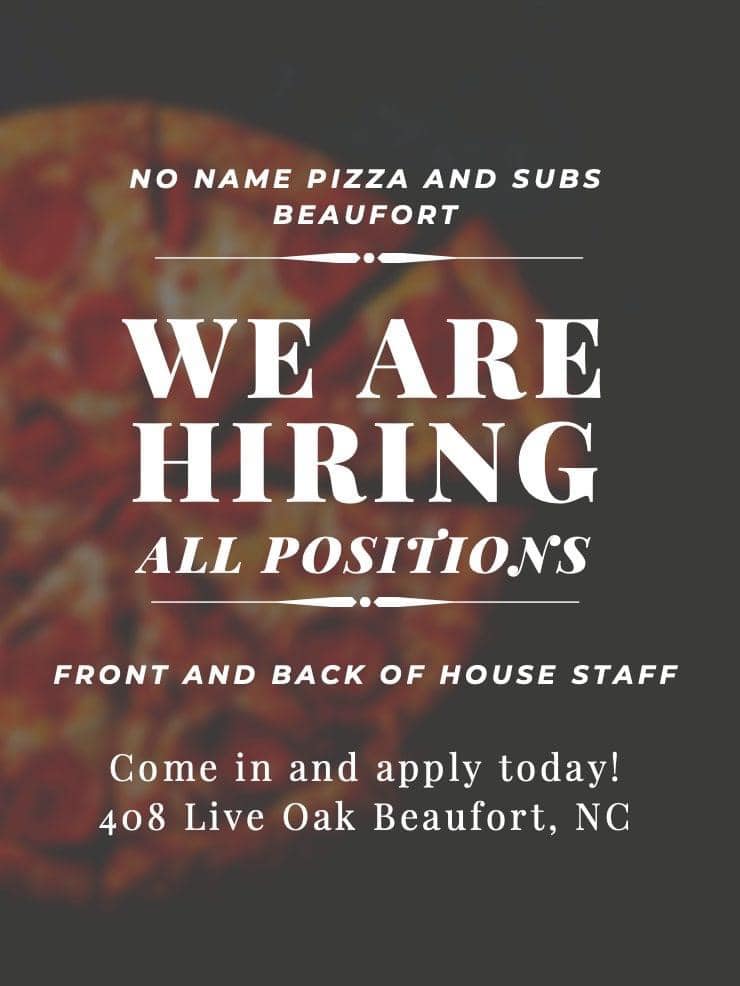 No Name Pizza and Subs - Beaufort | Beaufort NC