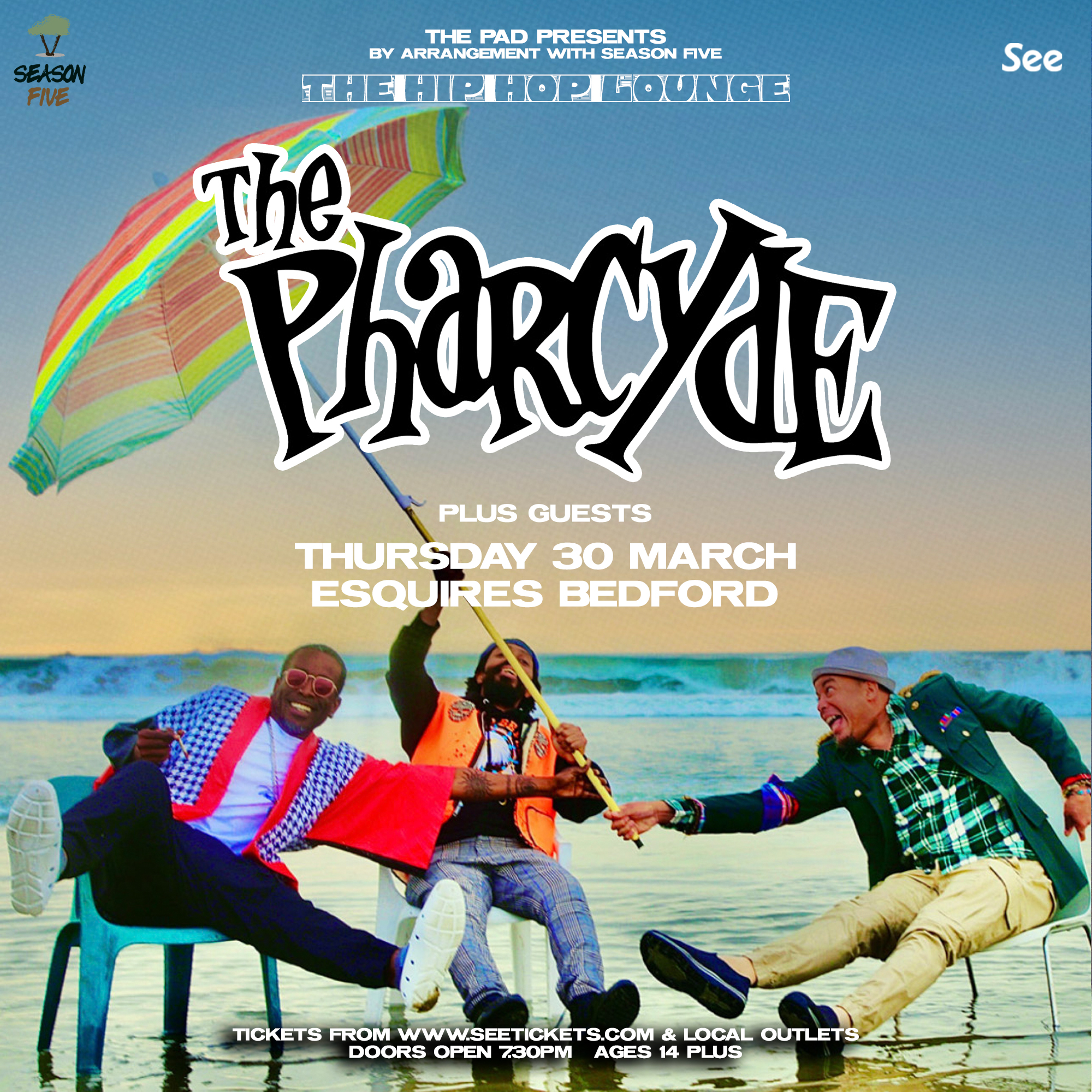 FINAL TICKETS ‼️ West Coast hip-hop legends The Pharcyde land