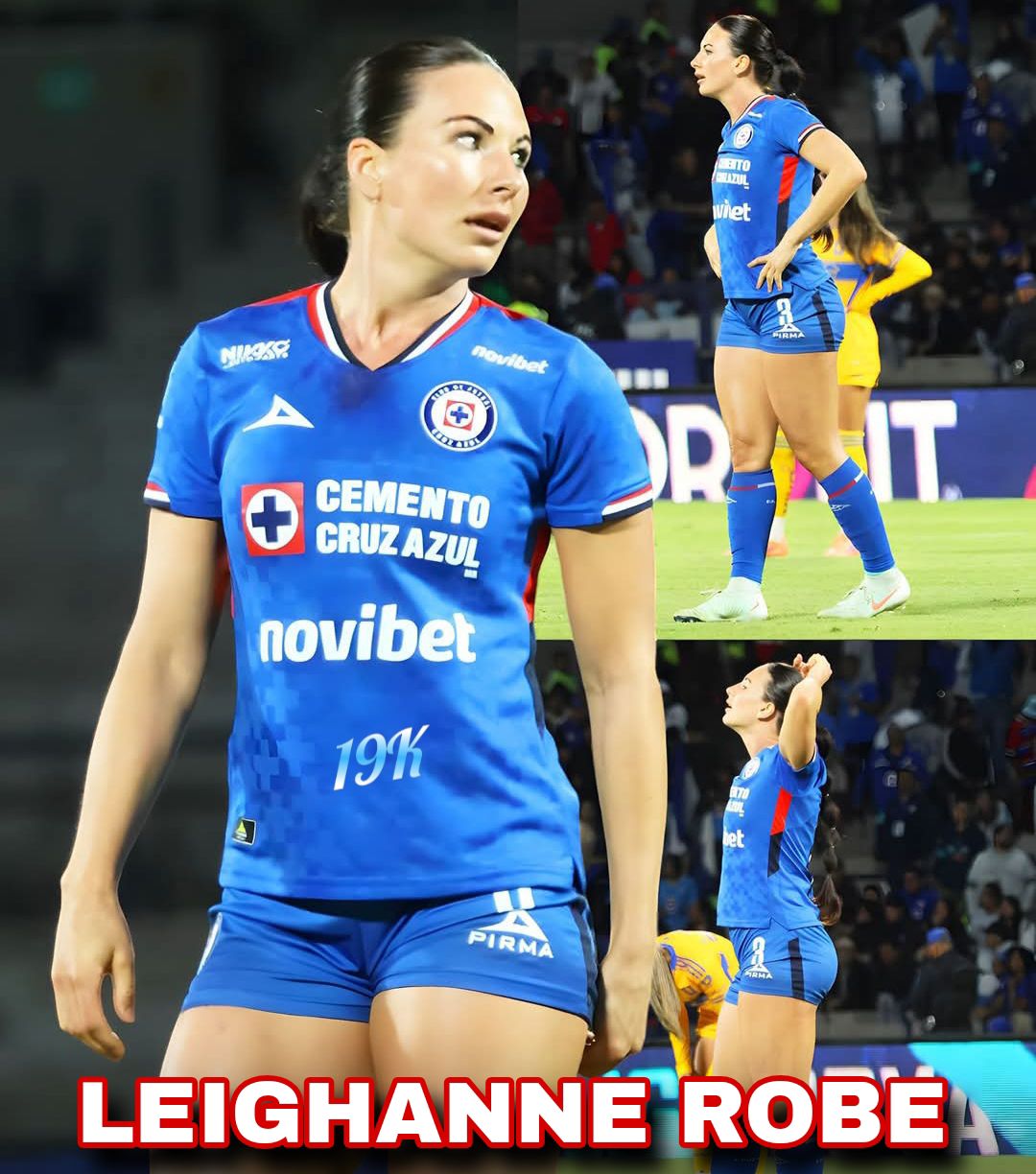 𝟙𝟡 - 🚨🔵 Ella es Leighanne Robe, la zaguera inglesa + que llegó a Cruz ...