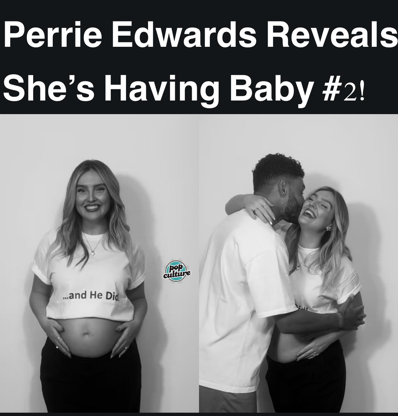 Pop - Perrie Edwards announces she’s expecting her second child. | Facebook
