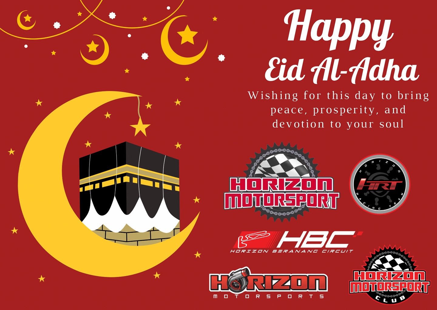 Selamat Hari Raya Aidil Adha !!! 🌙 ... - Horizon Motorsport