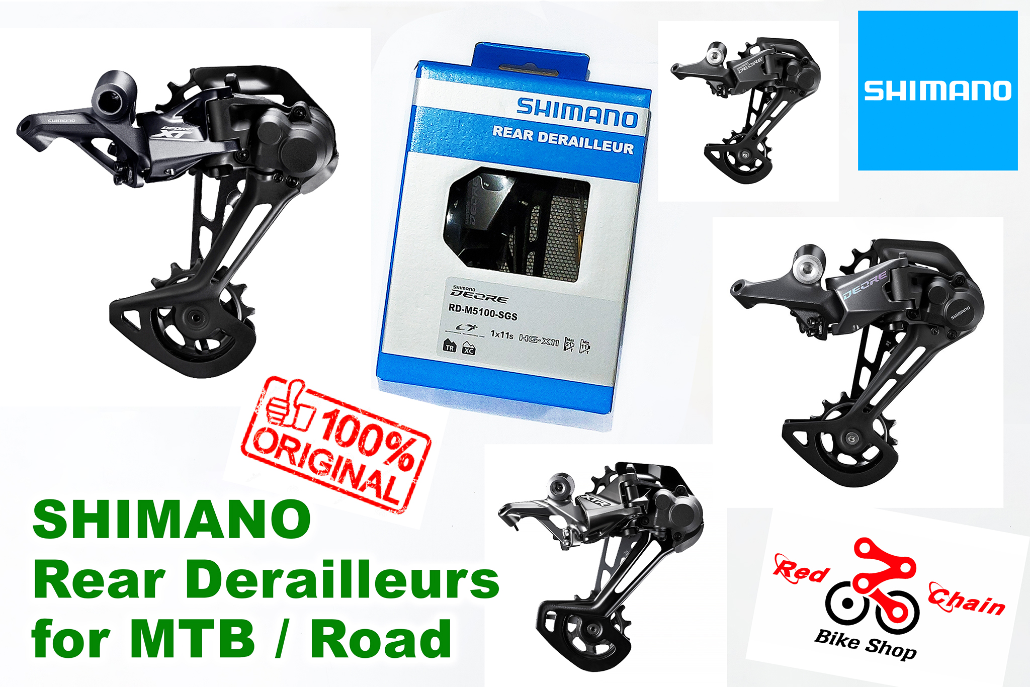Here are all our available SHIMANO... - RED CHAIN Bike Shop