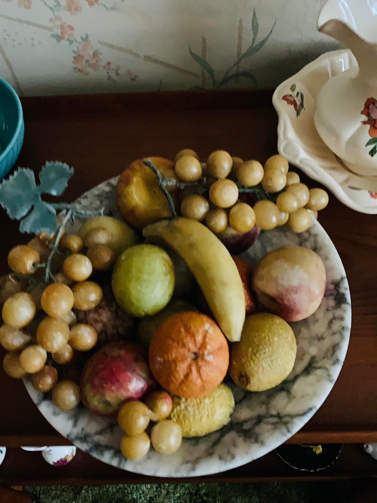 Found today this late 60's early 70's Italian style fruit bowl at