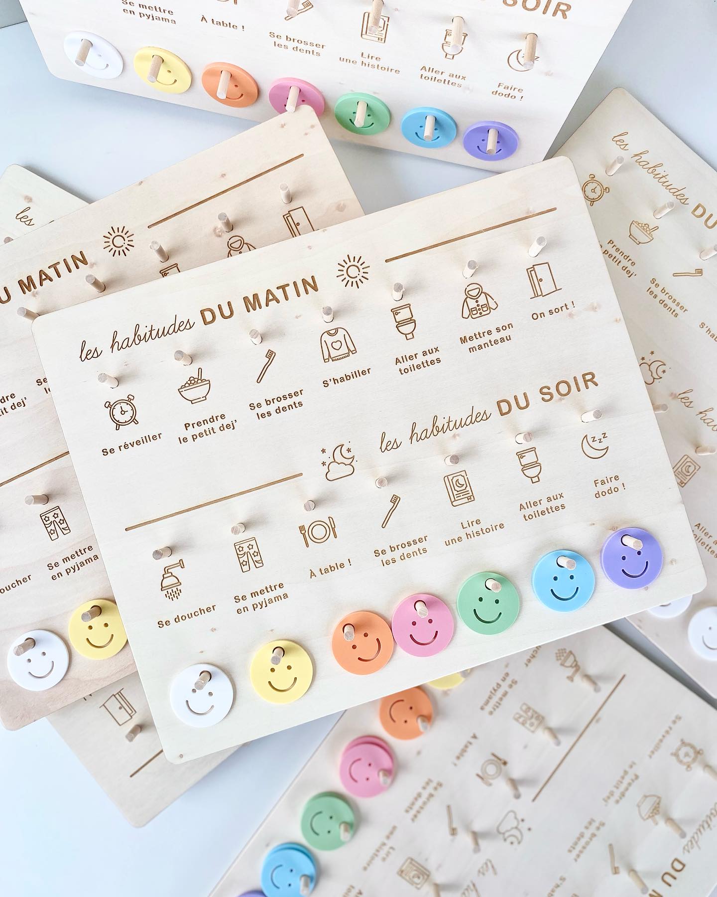 June And Jane - Notre tableau des routines 💫 L’outil... | Facebook