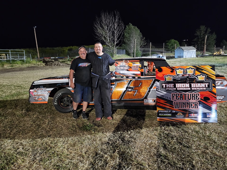 Jesse Yankee wins the... - Iron Giant Street Stock Series | Facebook