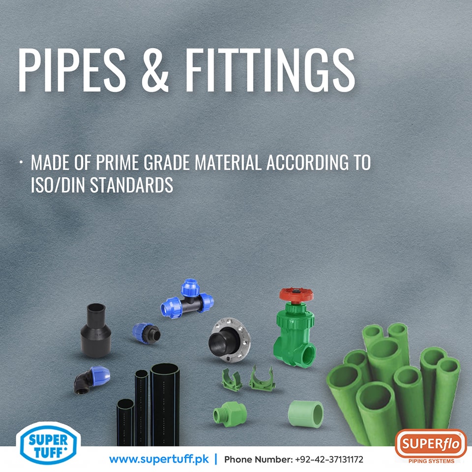 Super Flo pipes are... - Super Tuff by Polycon Pakistan