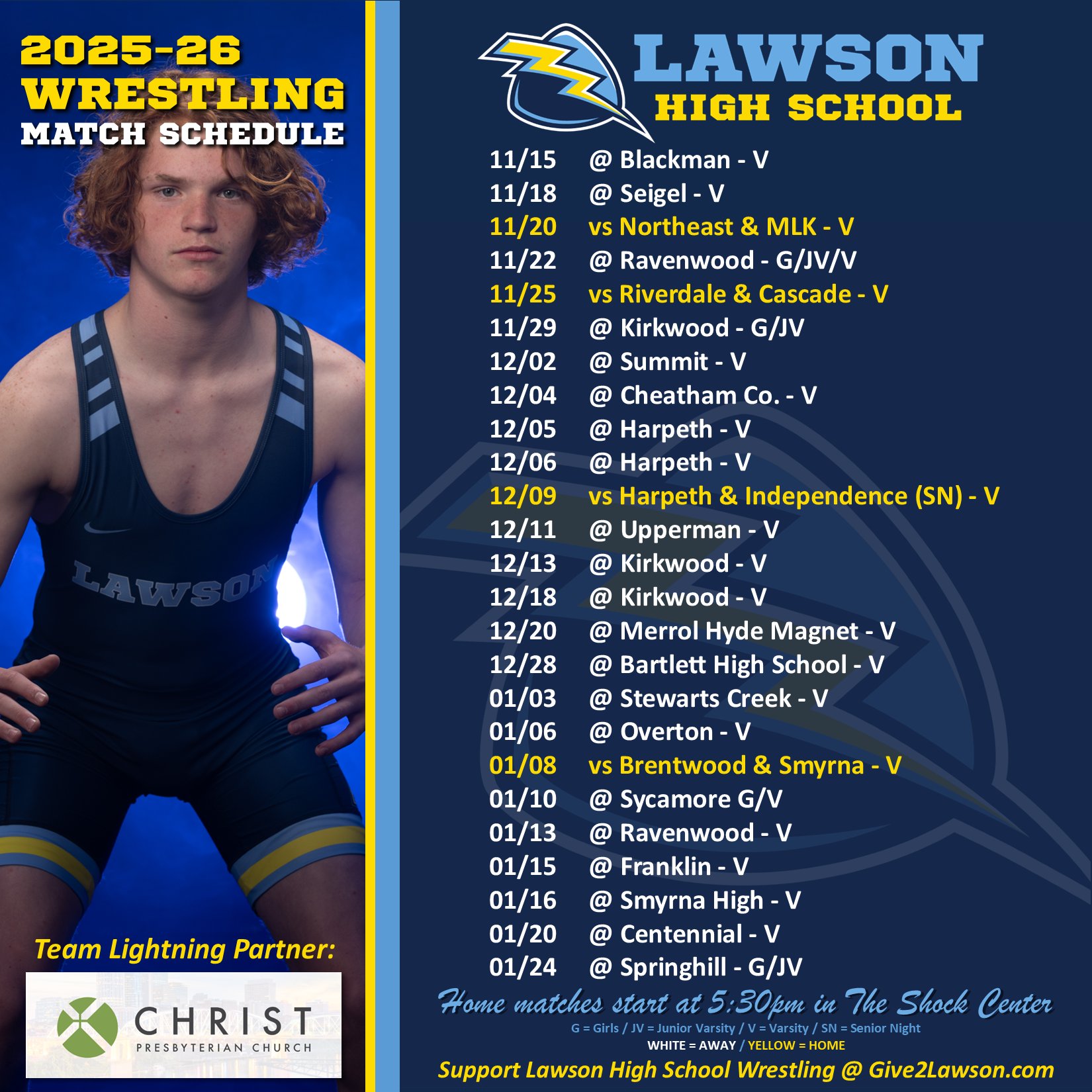 Lawson - Are you ready?! The 2025-26 Lawson Wrestling season has begun ...