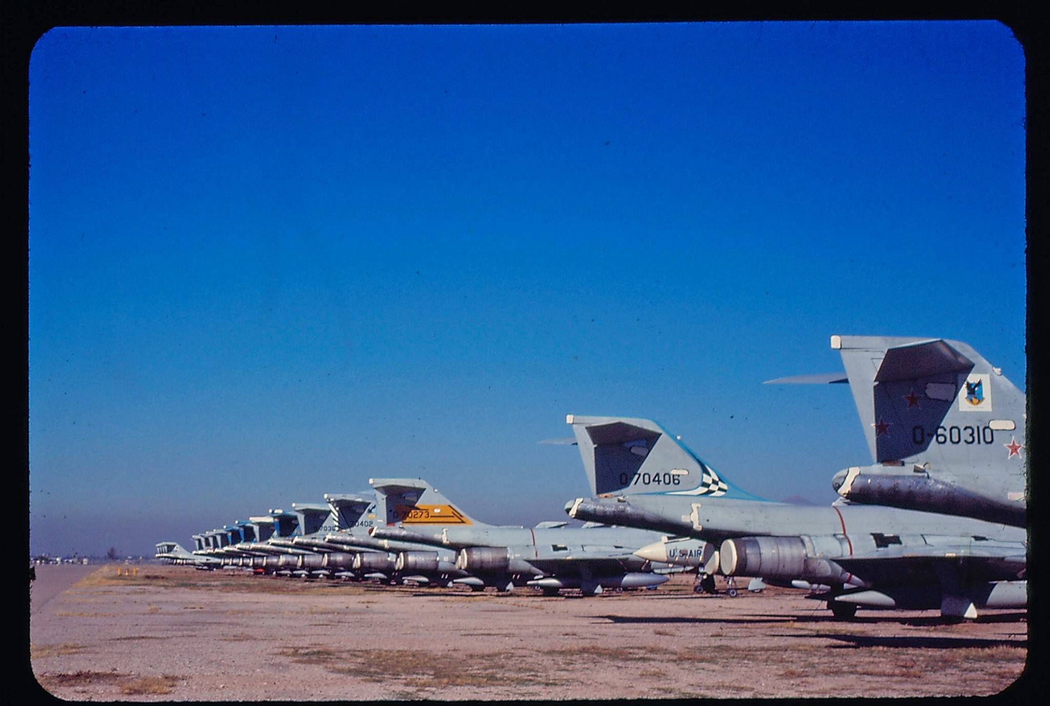 Pima Air and Space - McDonnell F-101B Voodoos in storage at MASDC (now ...