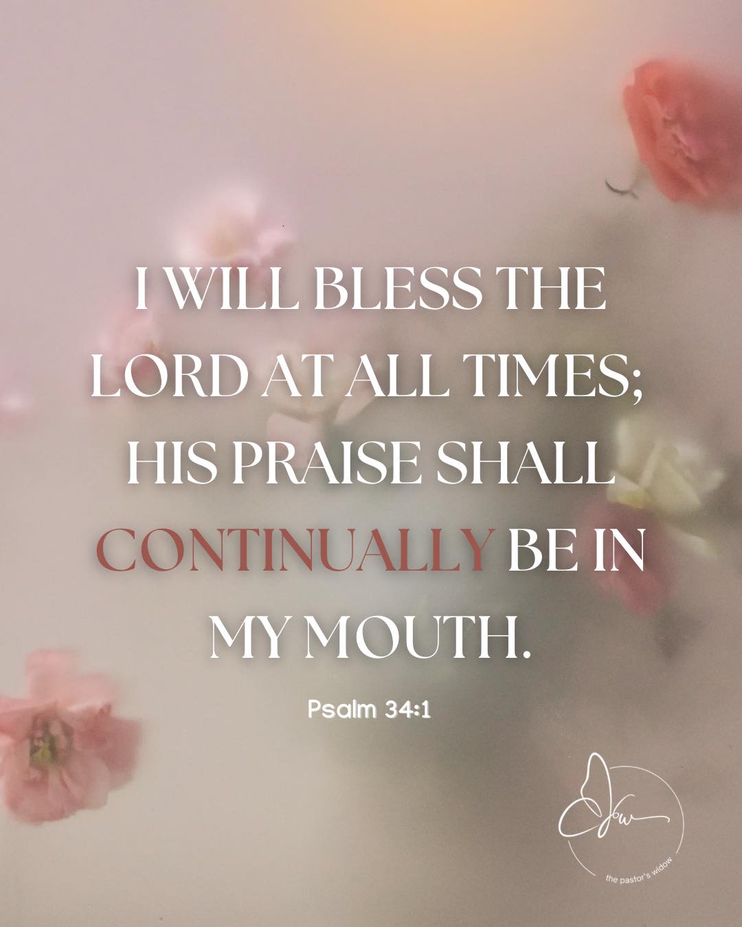 The Pastor's - I Choose Praise Because Your love is better than life, I ...