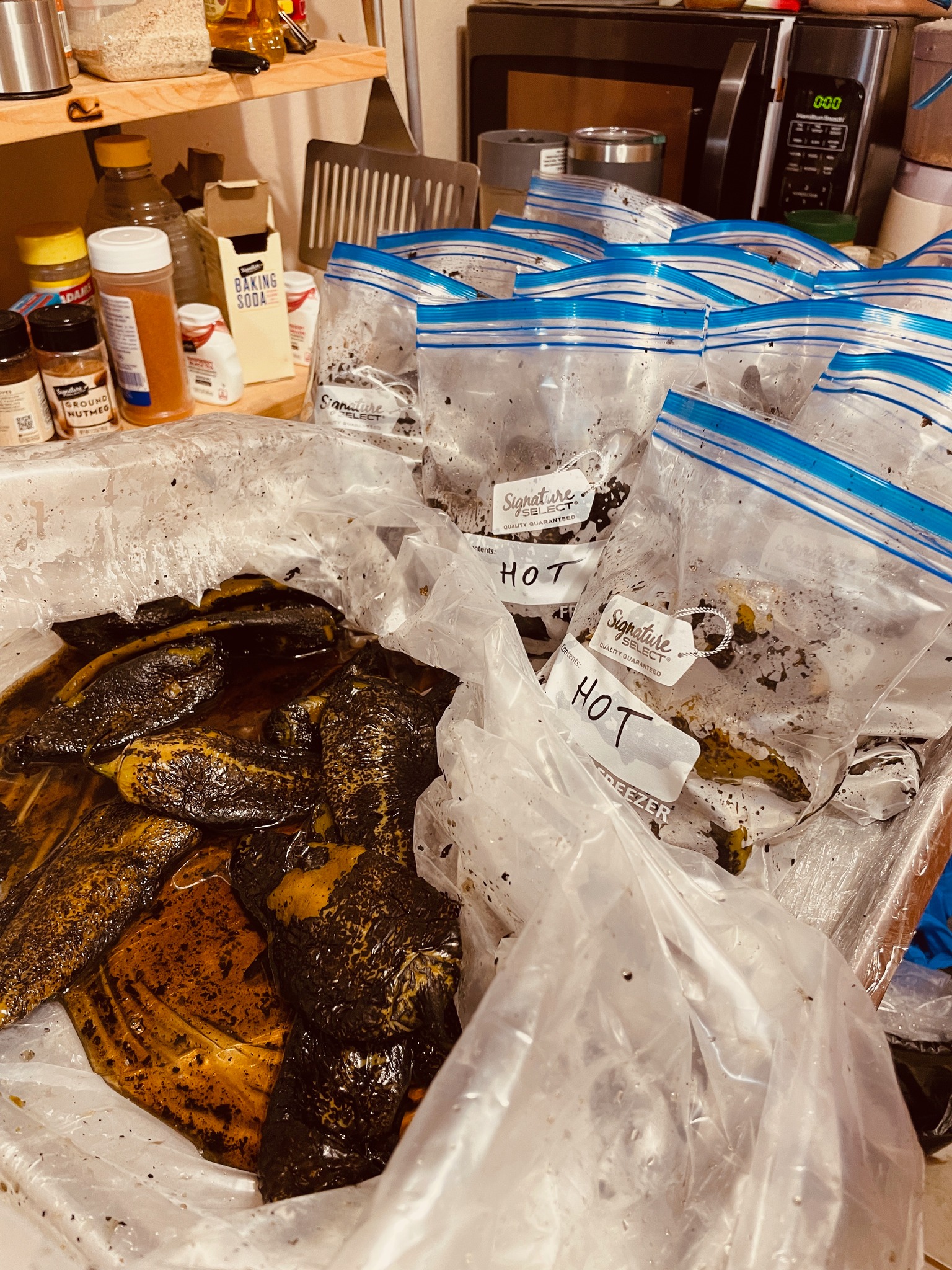 Finally done!!! 1 case of, X-hot, hot and med!!!