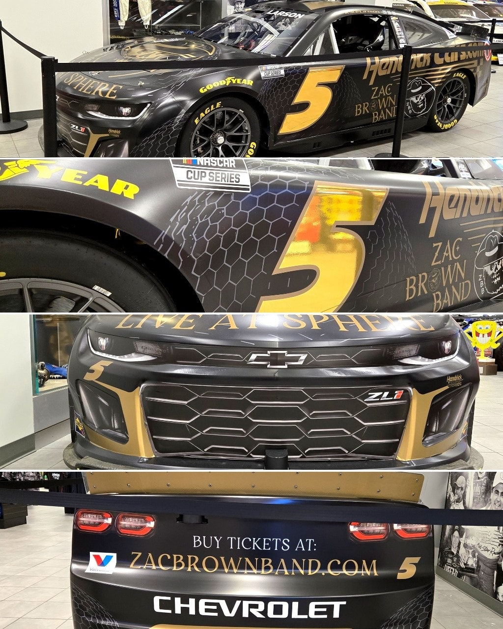 Kyle - Now on display at the Hendrick Museum — Kyle Larson’s stunning ...