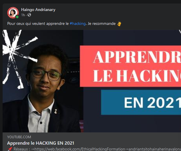 Ethical Hacking Formation... - Ethical Hacking Formation