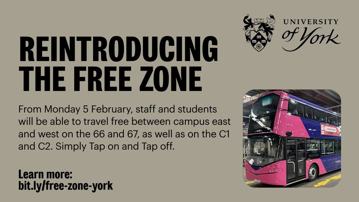 First York is reintroducing the... - University of York | Facebook