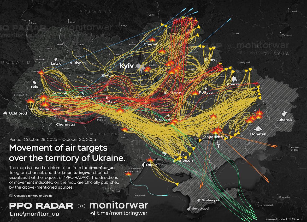 Ukraine:News - The photo below shows an approximate map of the Russian ...