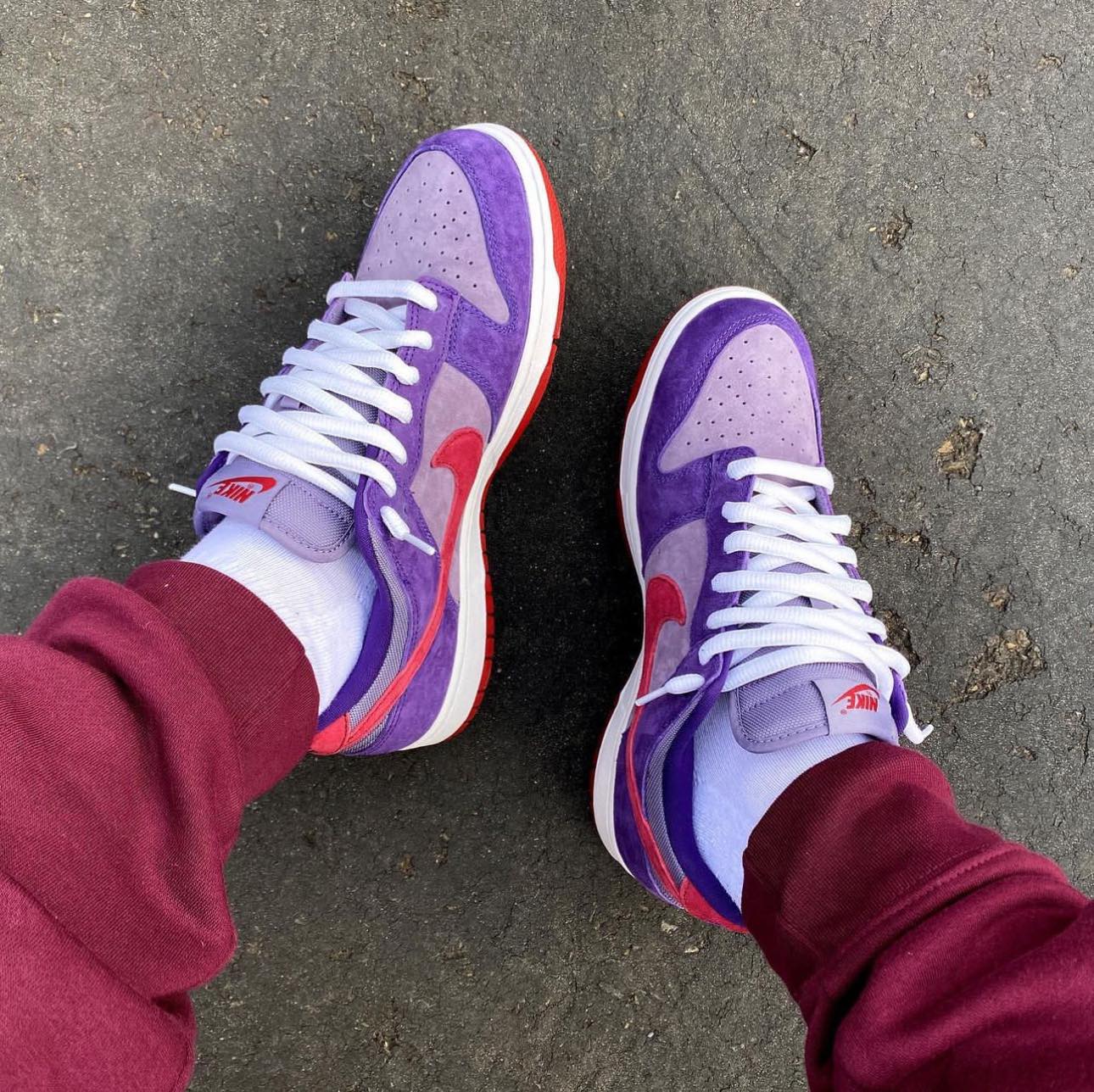 The Nike Dunk Low “Plum” returns March 7th Pic via iloveswoosh/IG