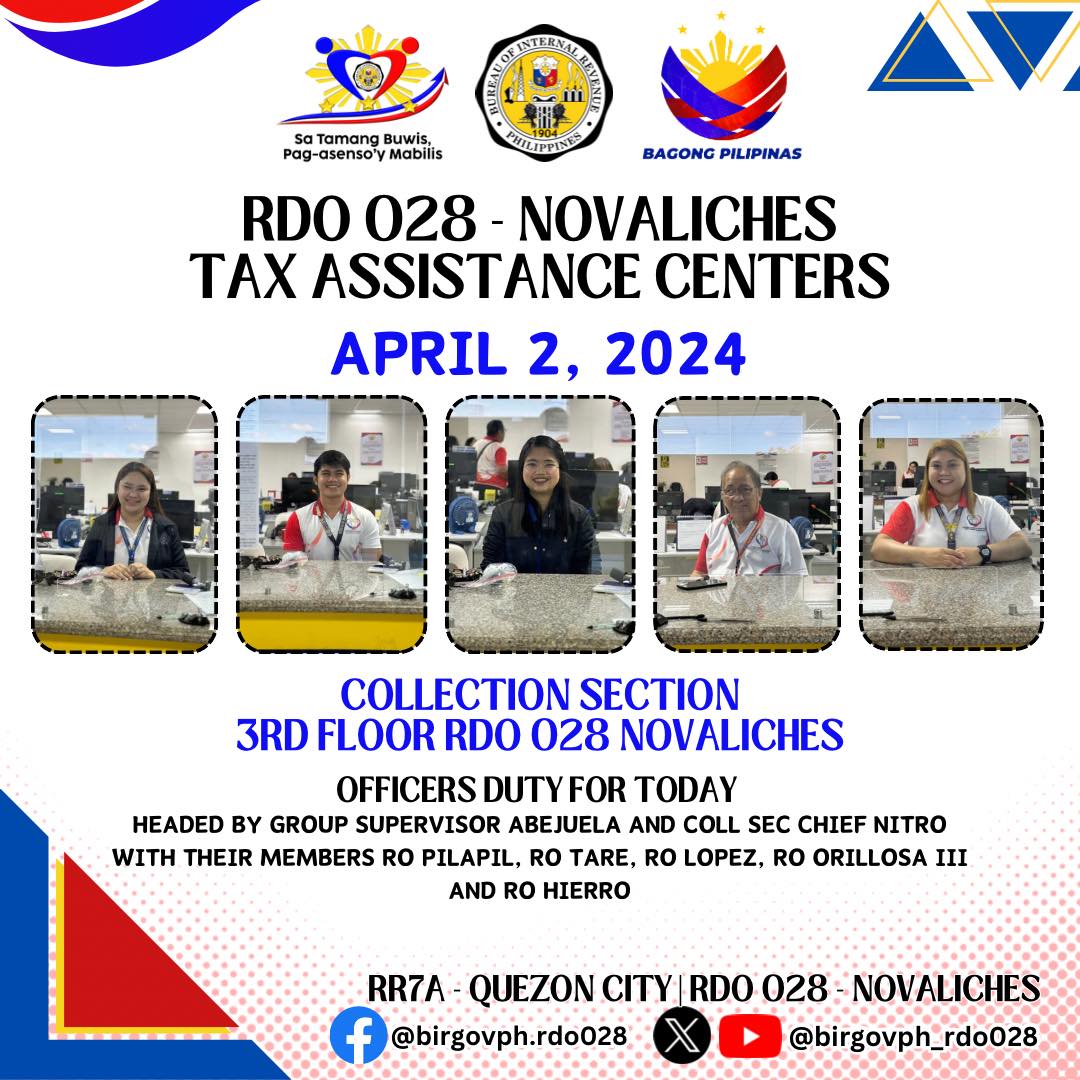 Hi... - BIR Revenue District Office 028 - Novaliches | Facebook