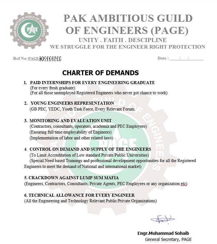 Engineers Grand Alliance Pakistan