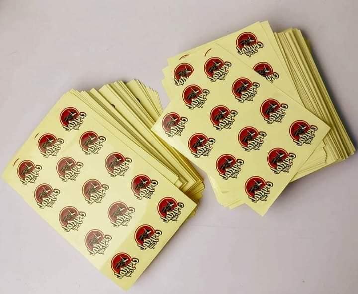 Packing Stories - Transparent logo Sticker A transparent...