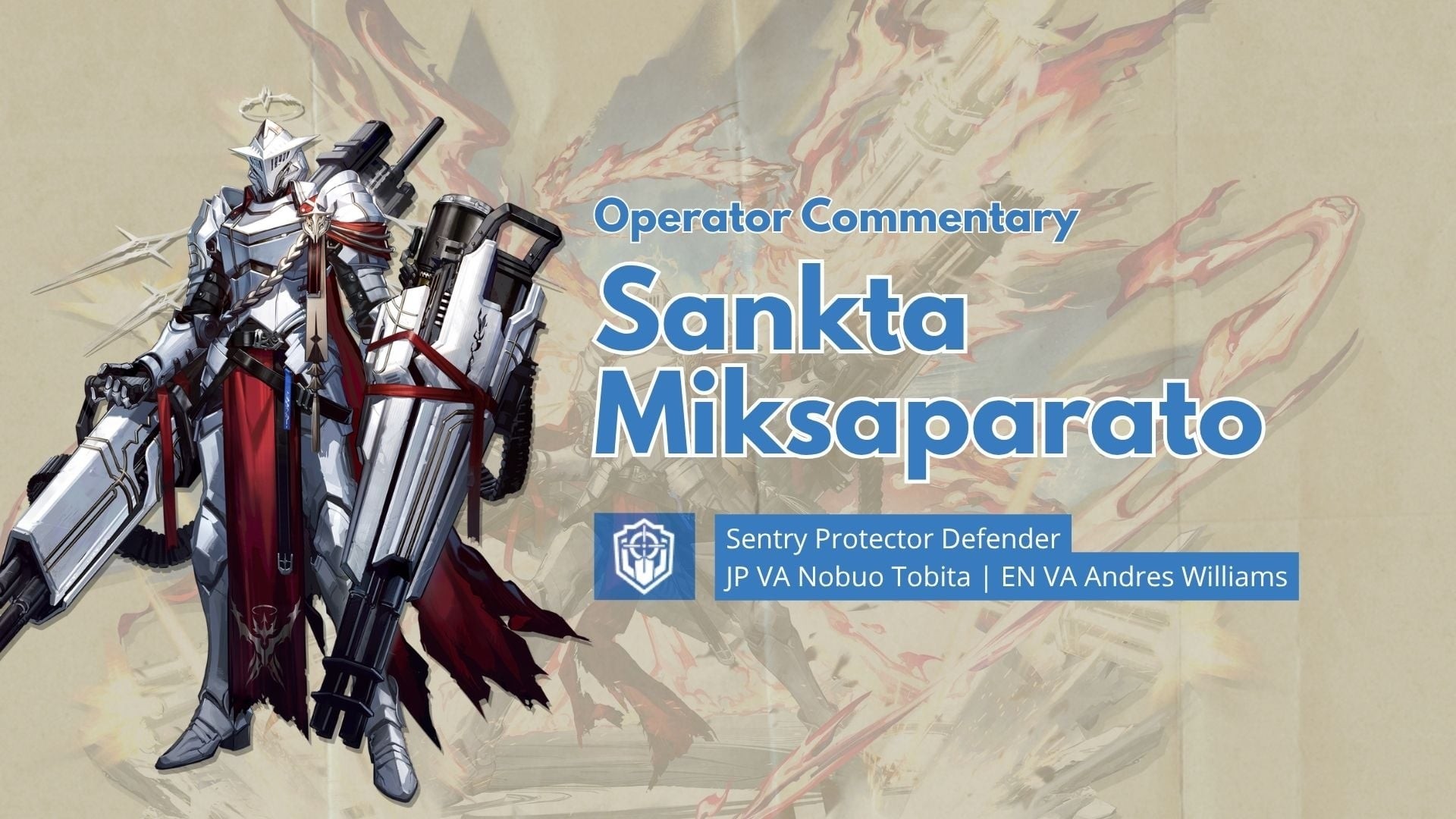 UmArknights - Sankta Miksaparato Sentri Defender Dia ke emang bagian ...