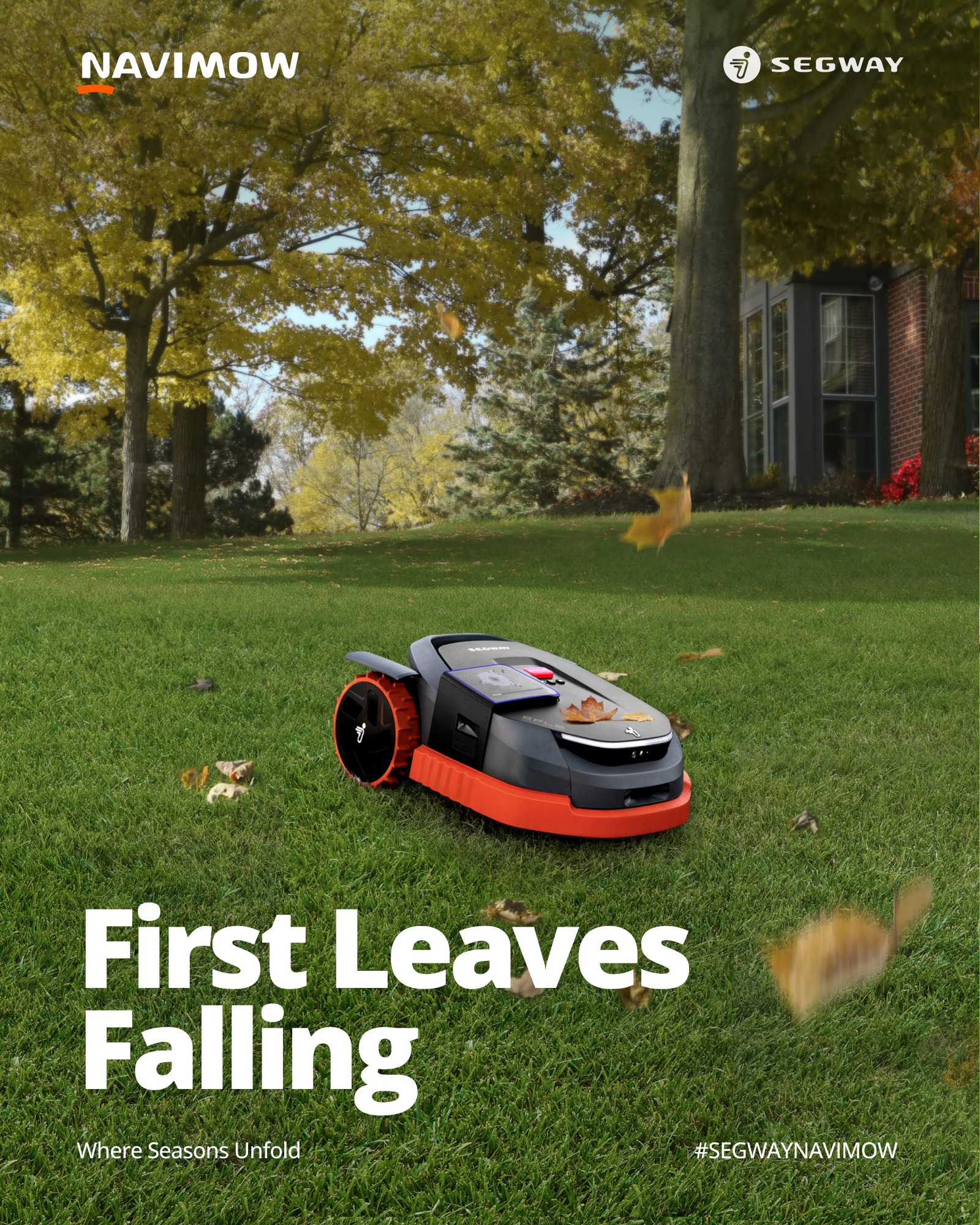 Segway Navimow - The first leaves are starting to fall and... | Facebook