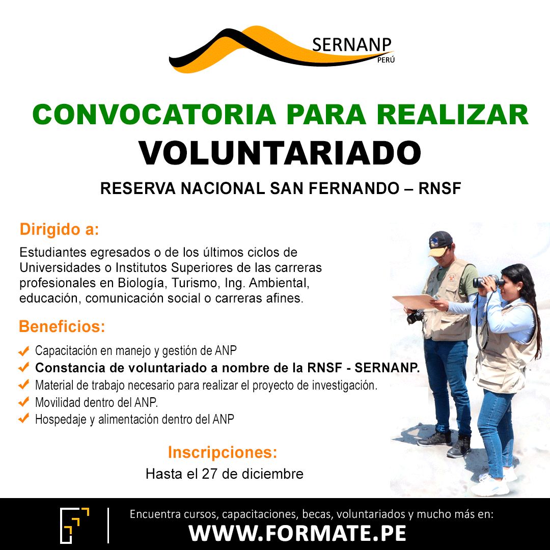 📢... - Prácticas Perú Pre-Profesionales y Profesionales