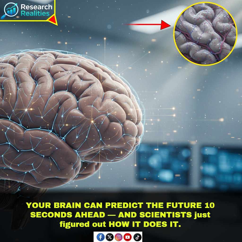 Physics Is Fun | 🧠 Your brain can predict the future 10 seconds ahead ...