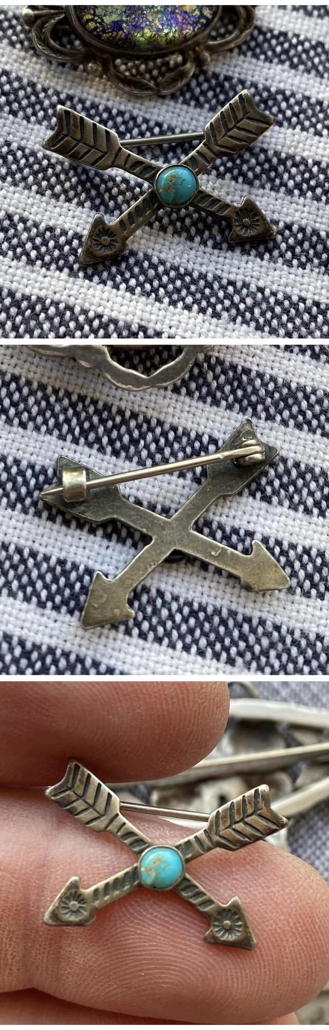 Vintage Fred Harvey Era Pins for Sale, Sterling Silver, 1930s-50s