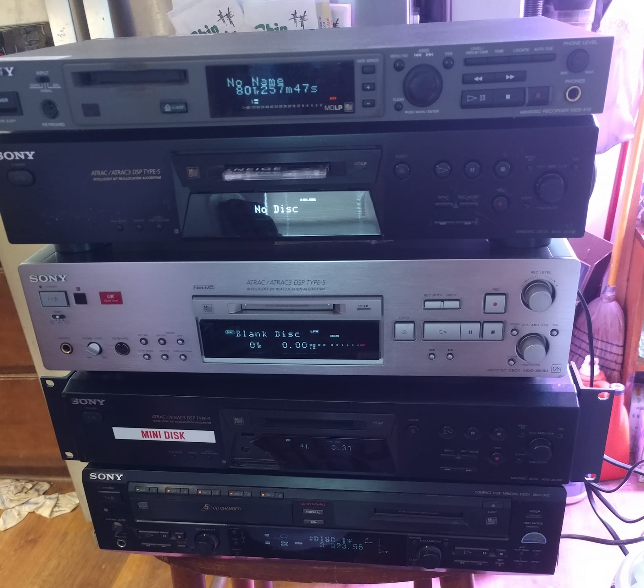 Fixing rec error c13 on minidisc deck?
