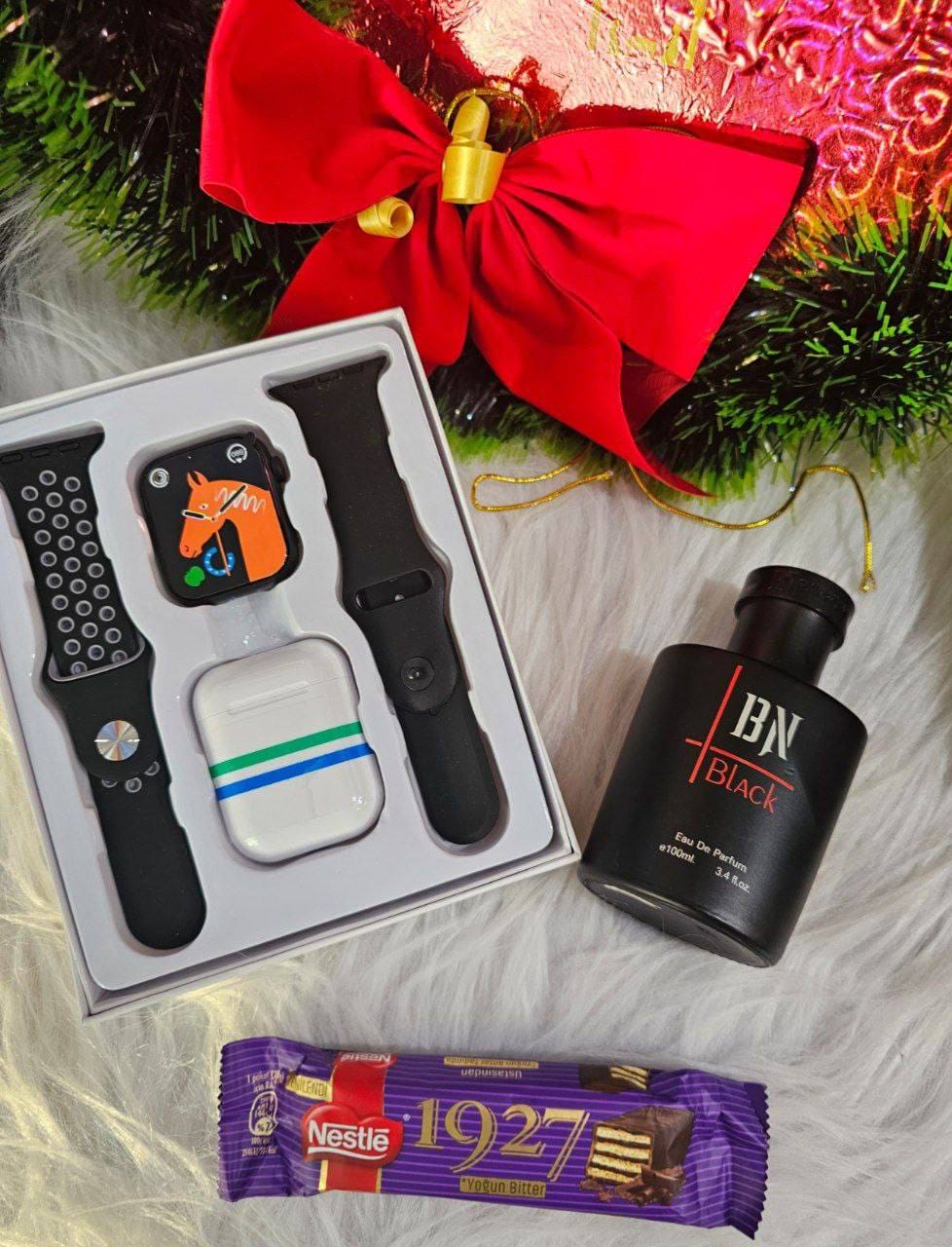 Prime - Package M1 Smart watch(with extra wristband) Any 100ml perfume ...