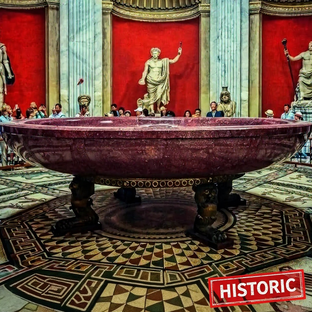 Actually, the Vatican is estimated at $30 billion, but I take her
