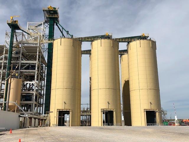 Black - All six silos are up and running at our Blaine facility in Fay ...