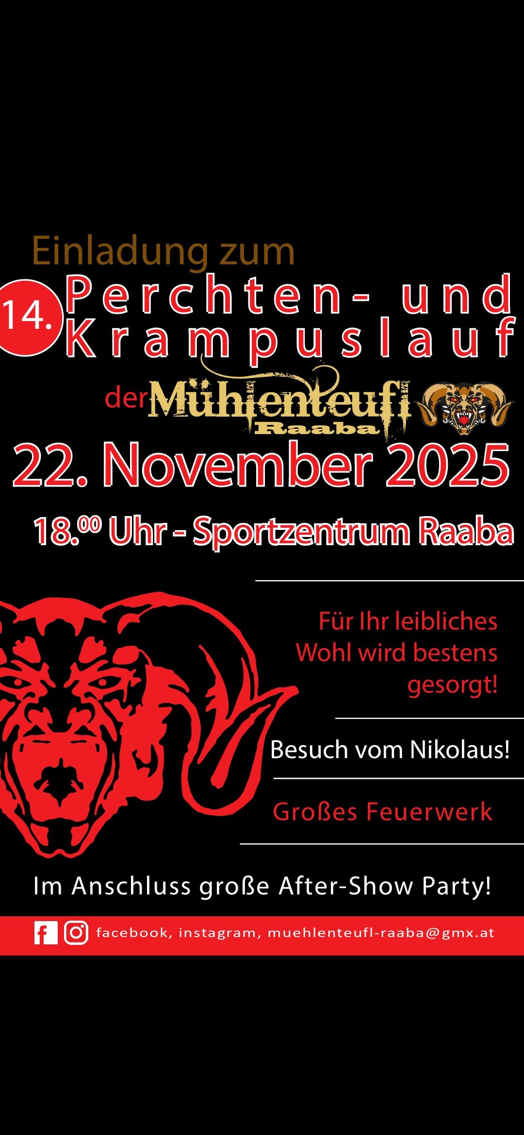 14. Perchten und Krampuslauf in Raaba