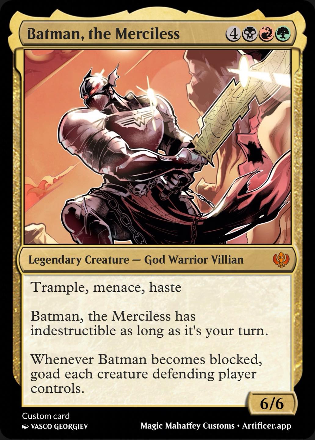 custom metal mtg cards Card  Personalized Magic Card Design on Brushed Aluminum  Create Your Own Unique Collectible Gift (Artifact) : Toys & Games I laser etched a stainless