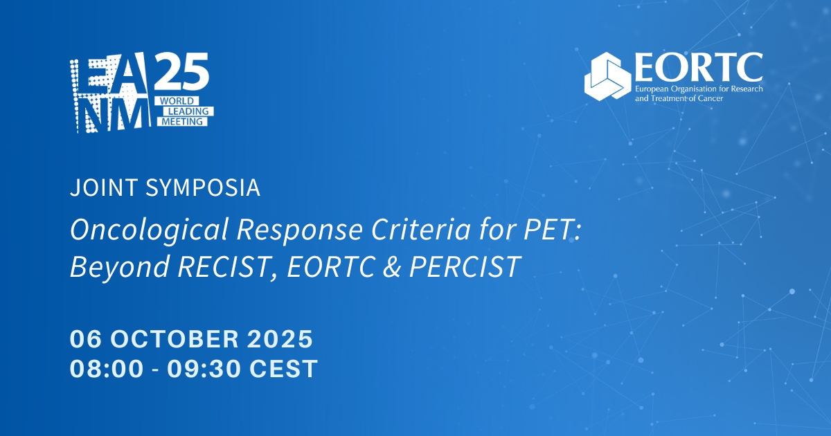 EORTC - Happening now at EANM 2025 in Barcelona! 🚀 EORTC is part of ...