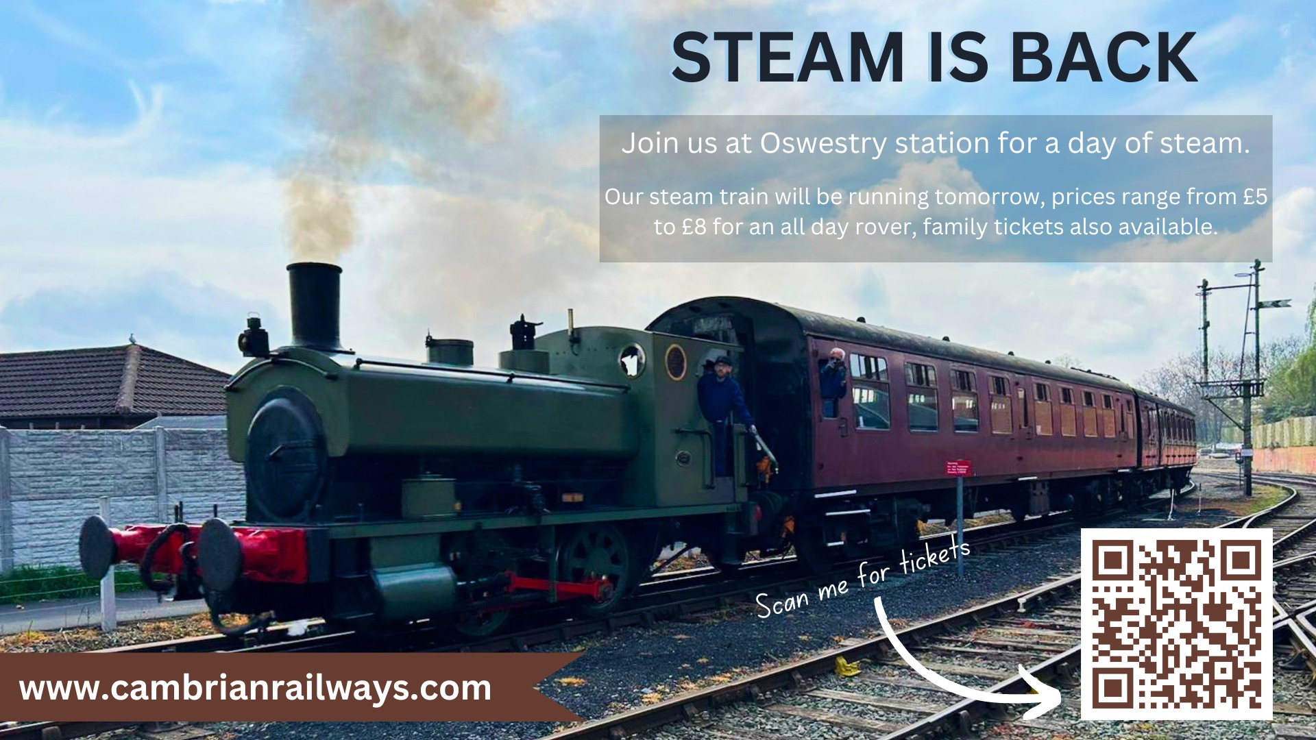 Grant Ritchie 272 is back... - Cambrian Heritage Railways