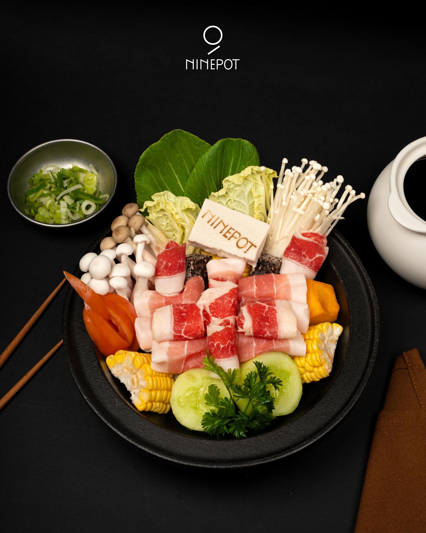 Ninepot - A classic done right. 🥢 Tender pork cuts paired... | Facebook