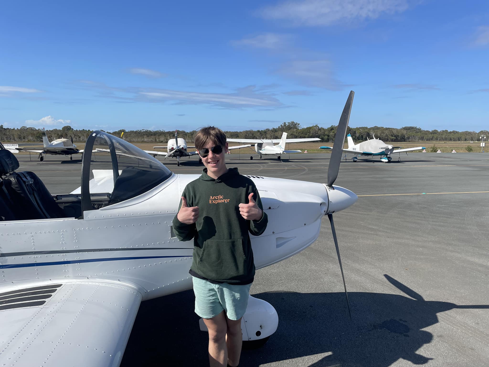 GoFly Aviation - Archie took his first flight on his 14th... | Facebook