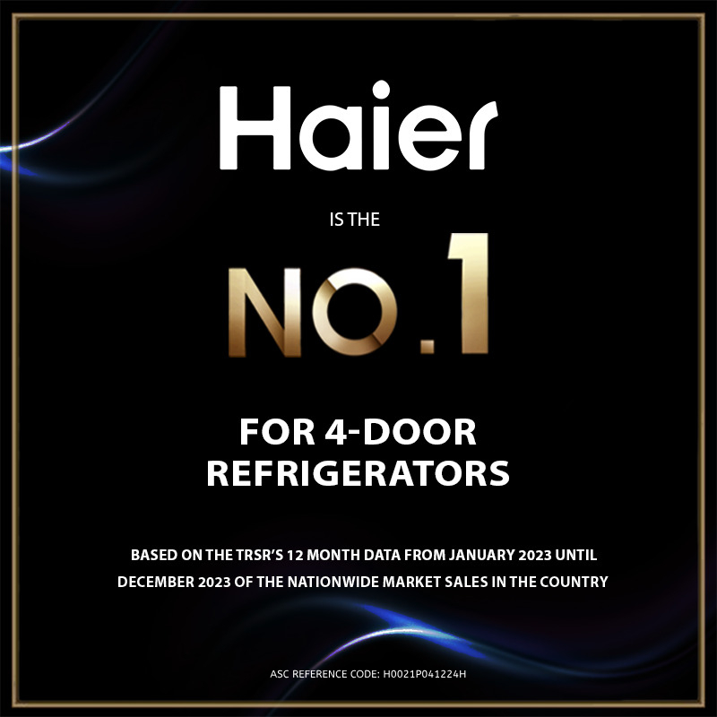 Haier - Celebrating Success! Haier Philippines is the number 1 for 4 ...