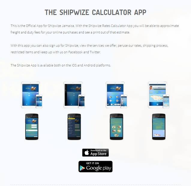 Shipwize Jamaica - Need a quick shipping estimate for your online ...
