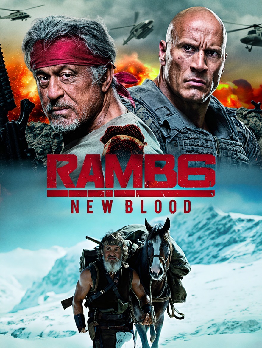 Movies - 🎬 Rambo 6: New Blood (2026) 🔫 Sylvester Stallone | Jackie Chan ...