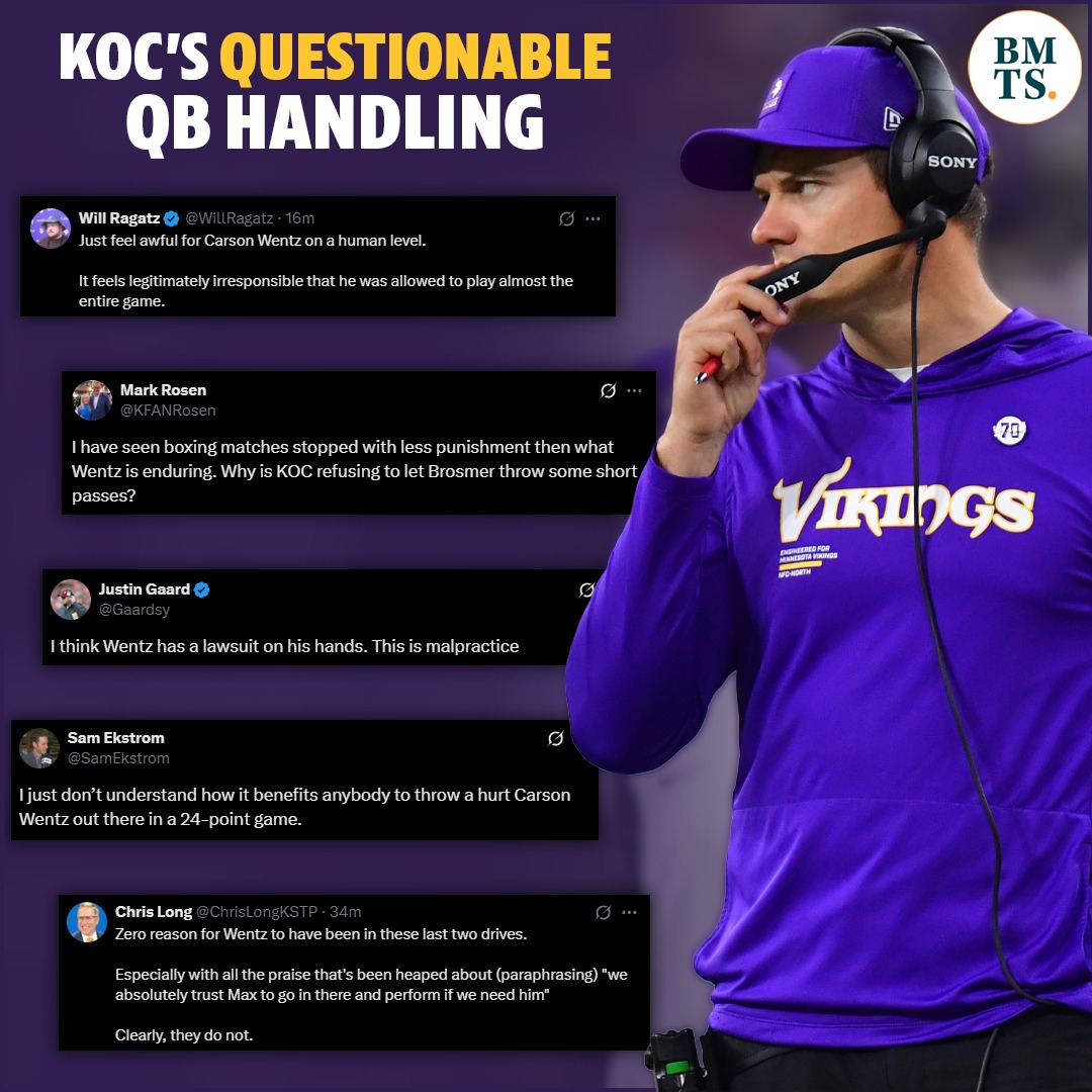Kevin O’Connell’s QB management is... - Bring Me The Sports | Facebook