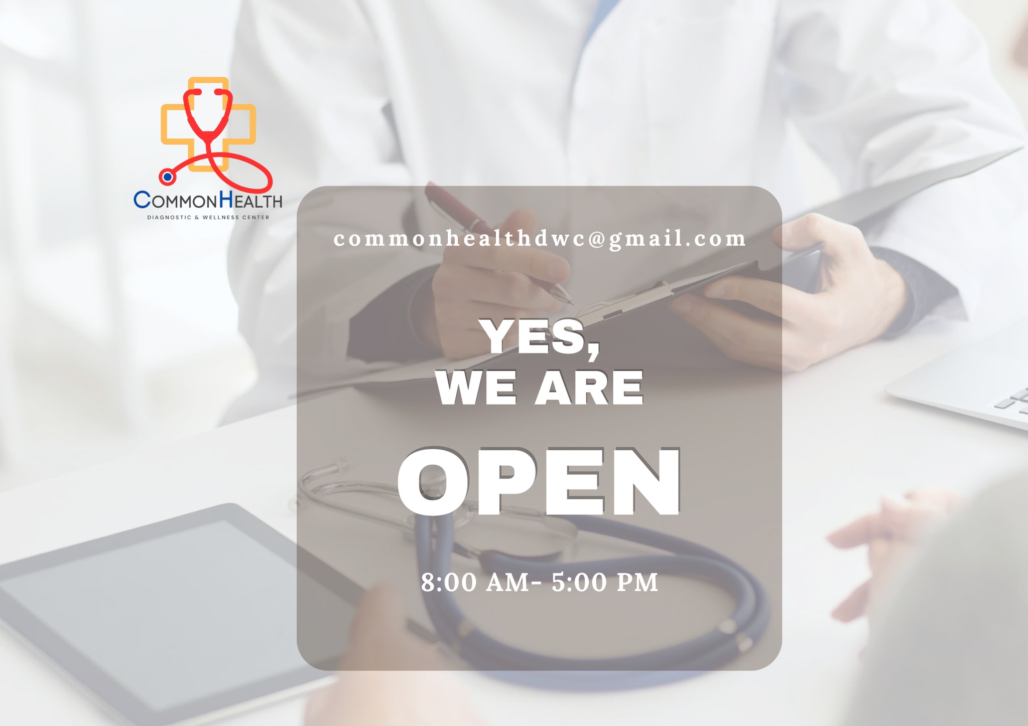 CommonHealth - 𝑪𝒐𝒎𝒎𝒐𝒏𝑯𝒆𝒂𝒍𝒕𝒉 𝑫𝒊𝒂𝒈𝒏𝒐𝒔𝒕𝒊𝒄 𝒂𝒏𝒅 𝑾𝒆𝒍𝒍𝒏𝒆𝒔𝒔 𝑪𝒆𝒏𝒕𝒆𝒓 in Quezon ...