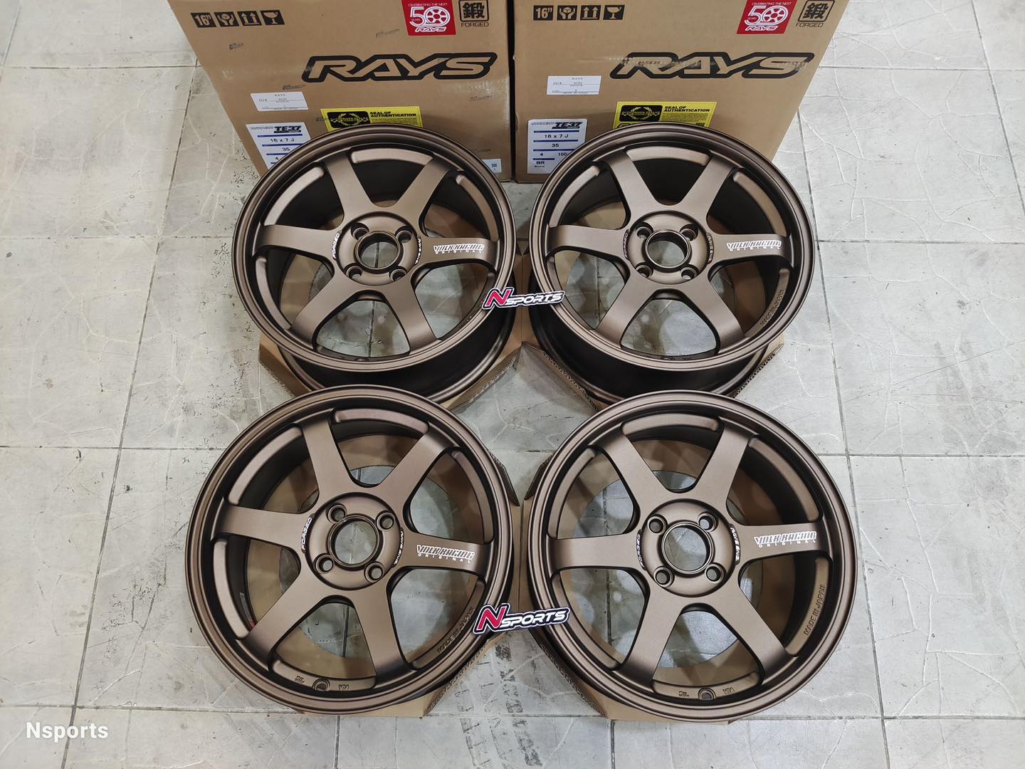 TE37 Sonic 16x7+35 4-100... - Nsports Always Racing | Facebook