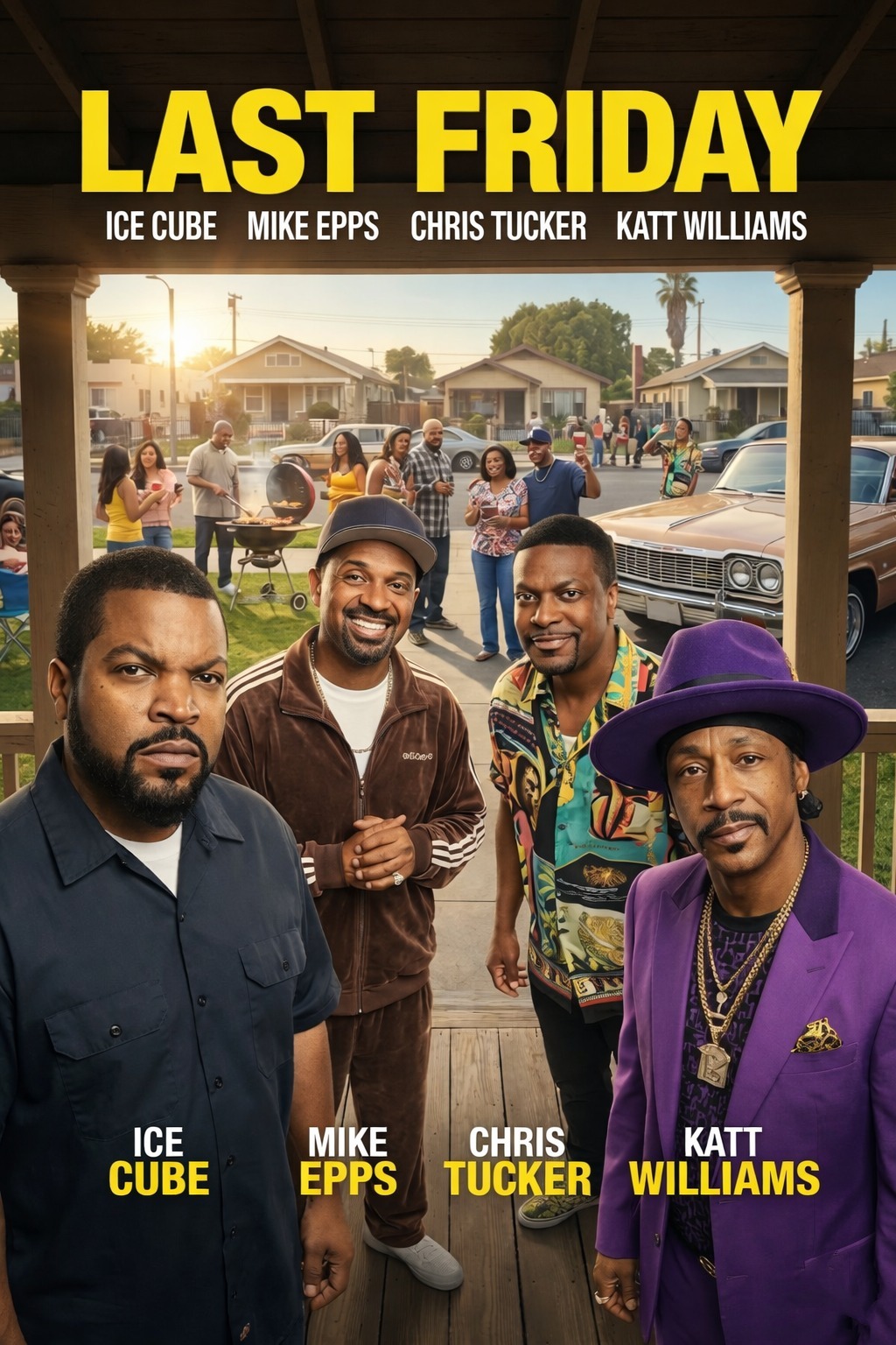 Movies - 🎬LAST FRIDAY (2026) Starring: Ice Cube, Mike Epps, Chris ...